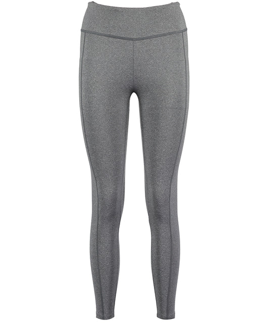 Grey Melange Gamegear Full Length Leggings Fashion Fit
