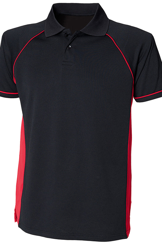 Mens Performance Panel Polo Shirt
