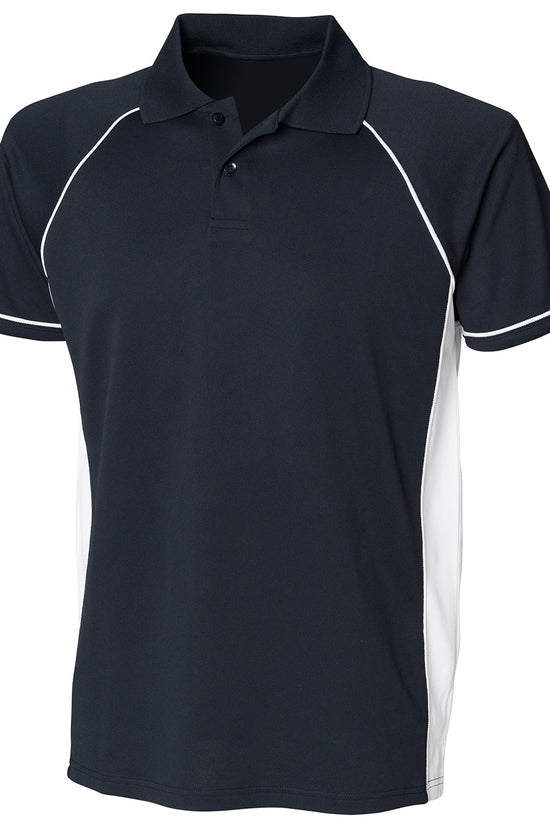Mens Performance Panel Polo Shirt