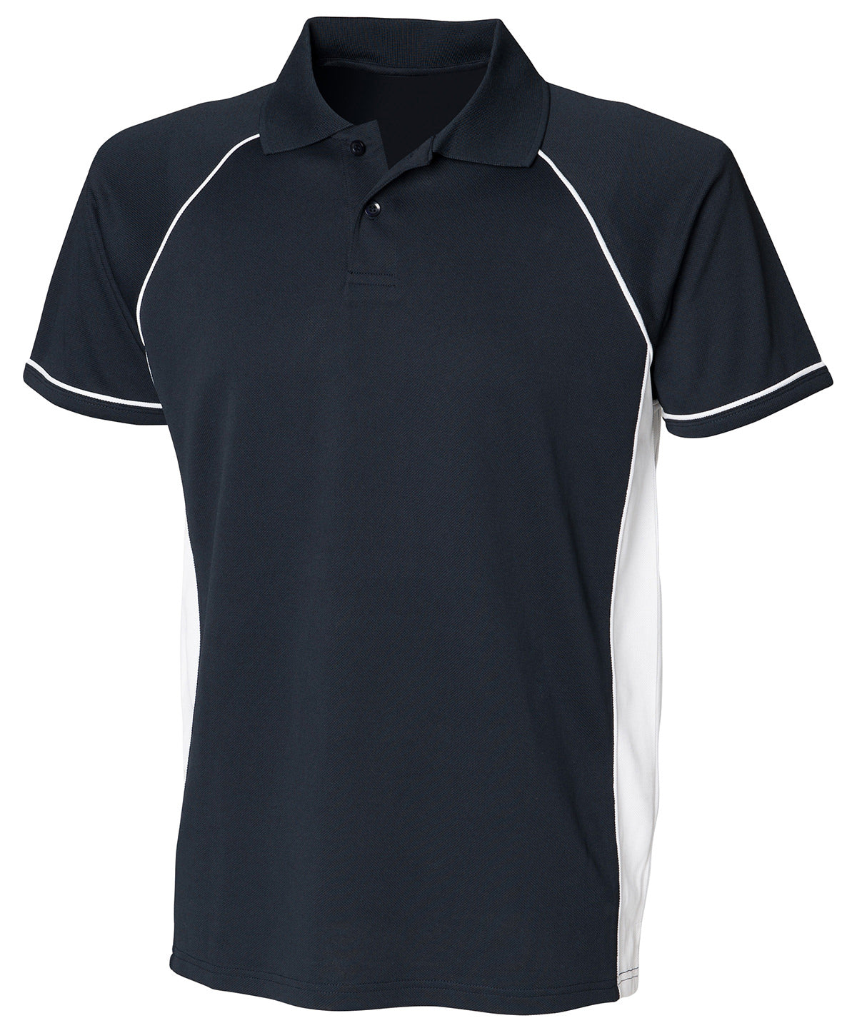 Mens Performance Panel Polo Shirt