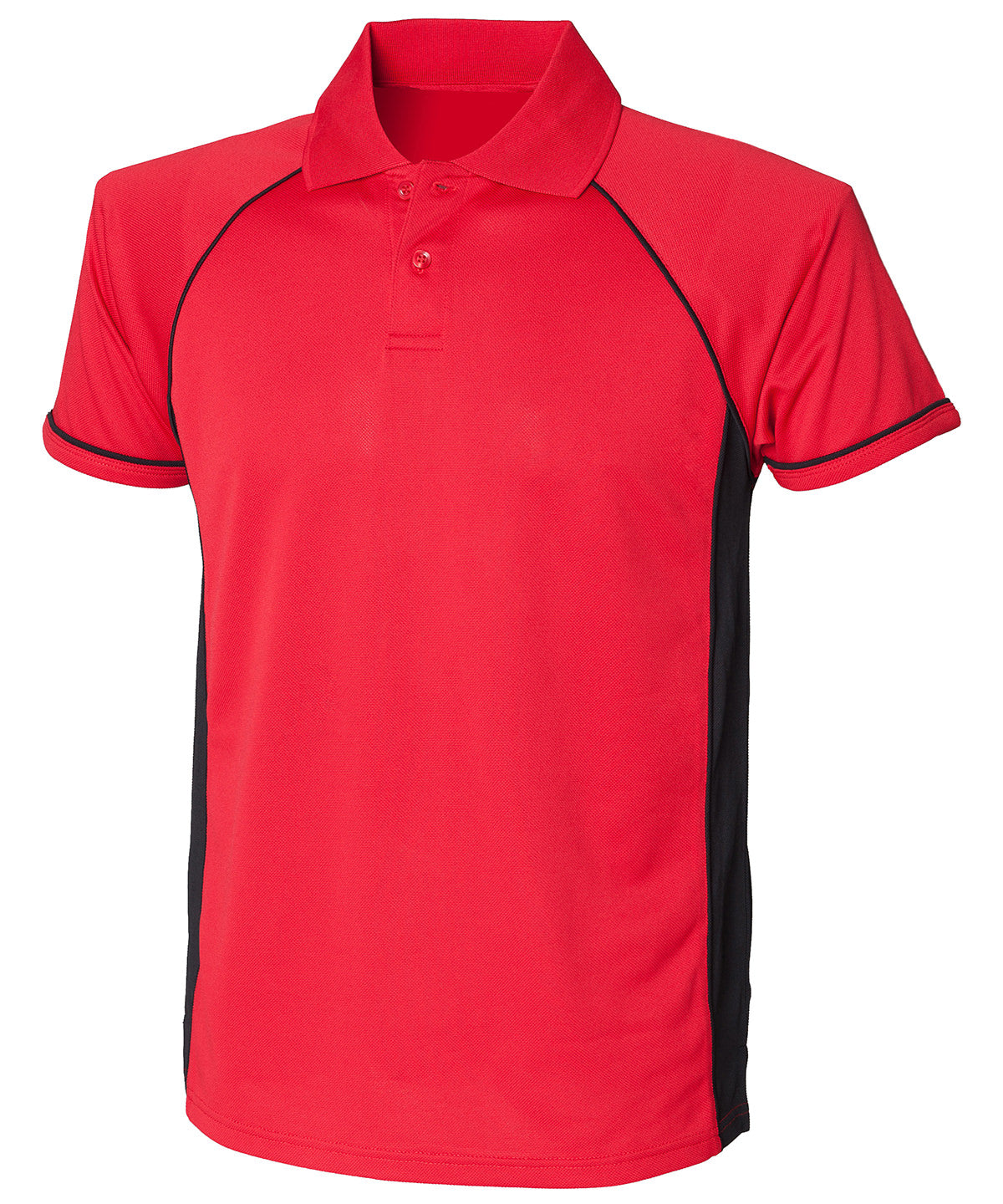 Mens Performance Panel Polo Shirt
