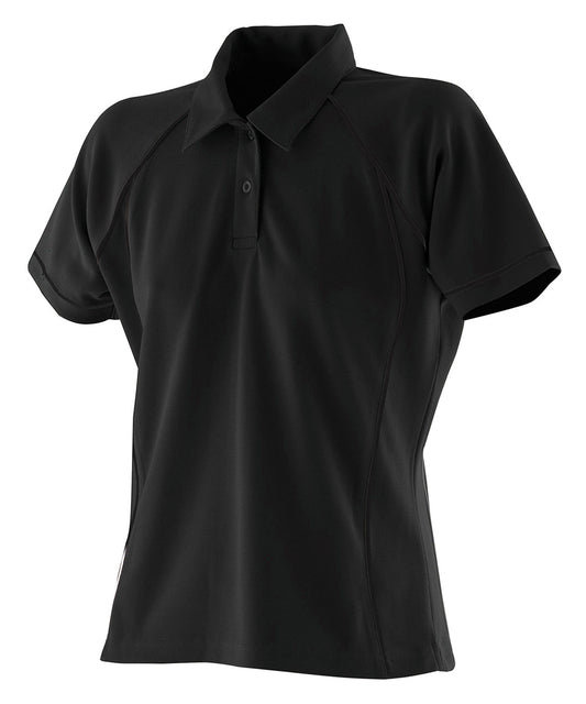 Womens Coolplus Performance Polo with Raglan Sleeves