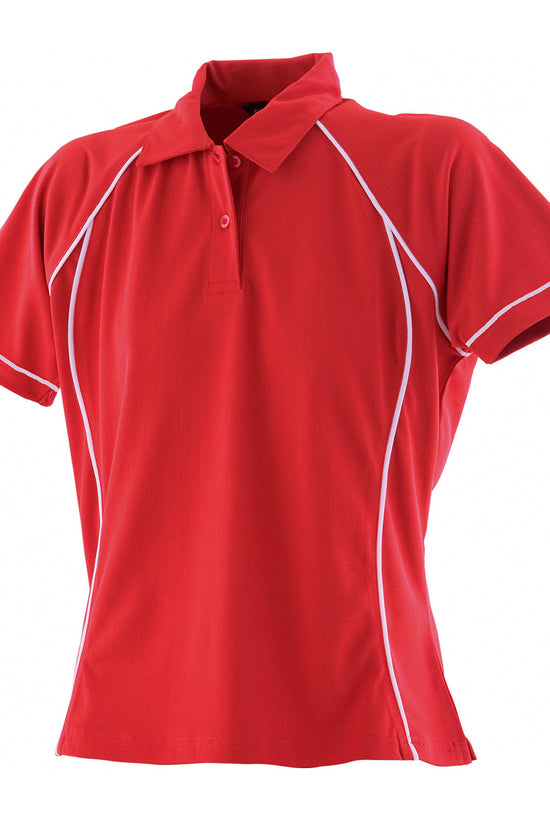 Womens Coolplus Performance Polo with Raglan Sleeves