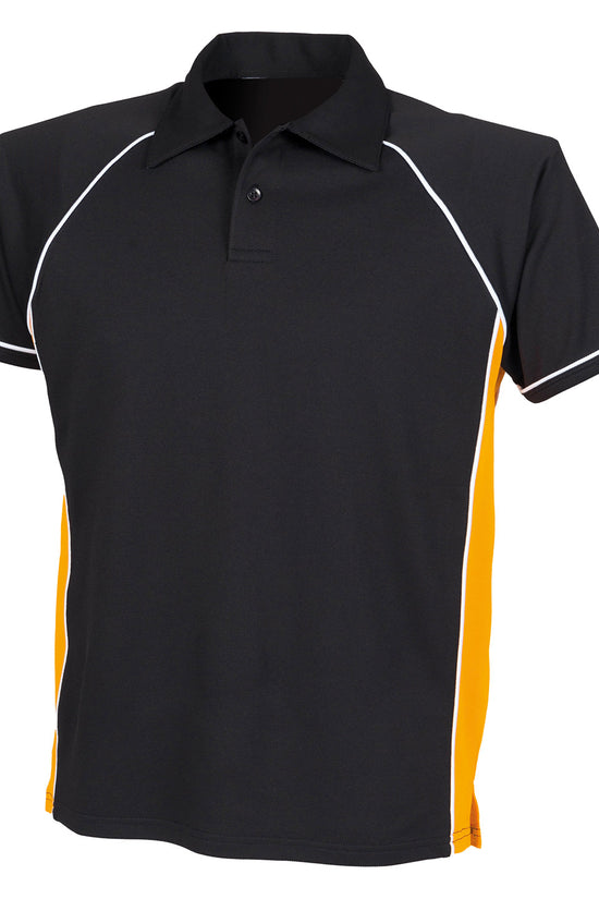 Kids Piped Performance Polo CoolPlus Fabric