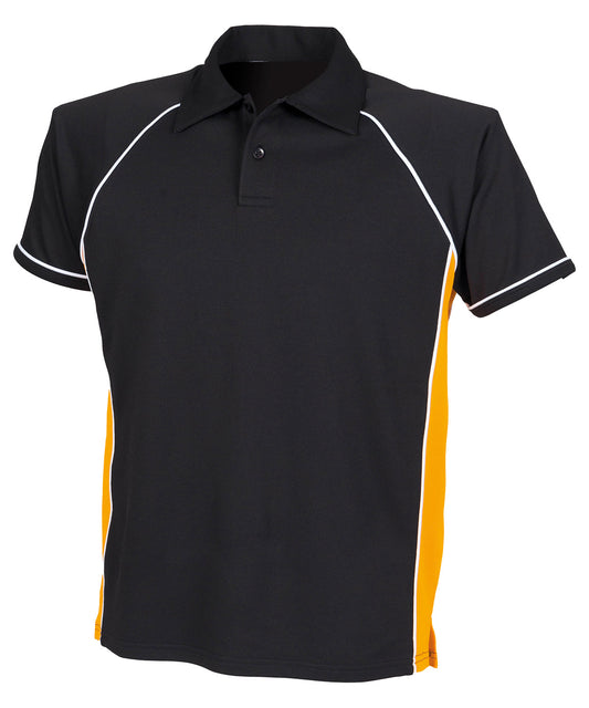 Kids Piped Performance Polo CoolPlus Fabric