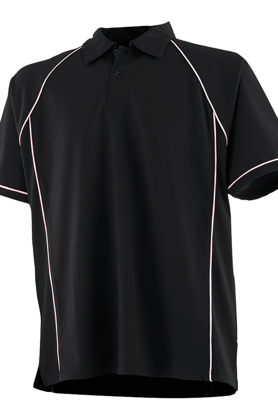 Kids Piped Performance Polo CoolPlus Fabric