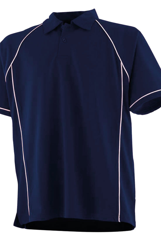 Kids Piped Performance Polo CoolPlus Fabric