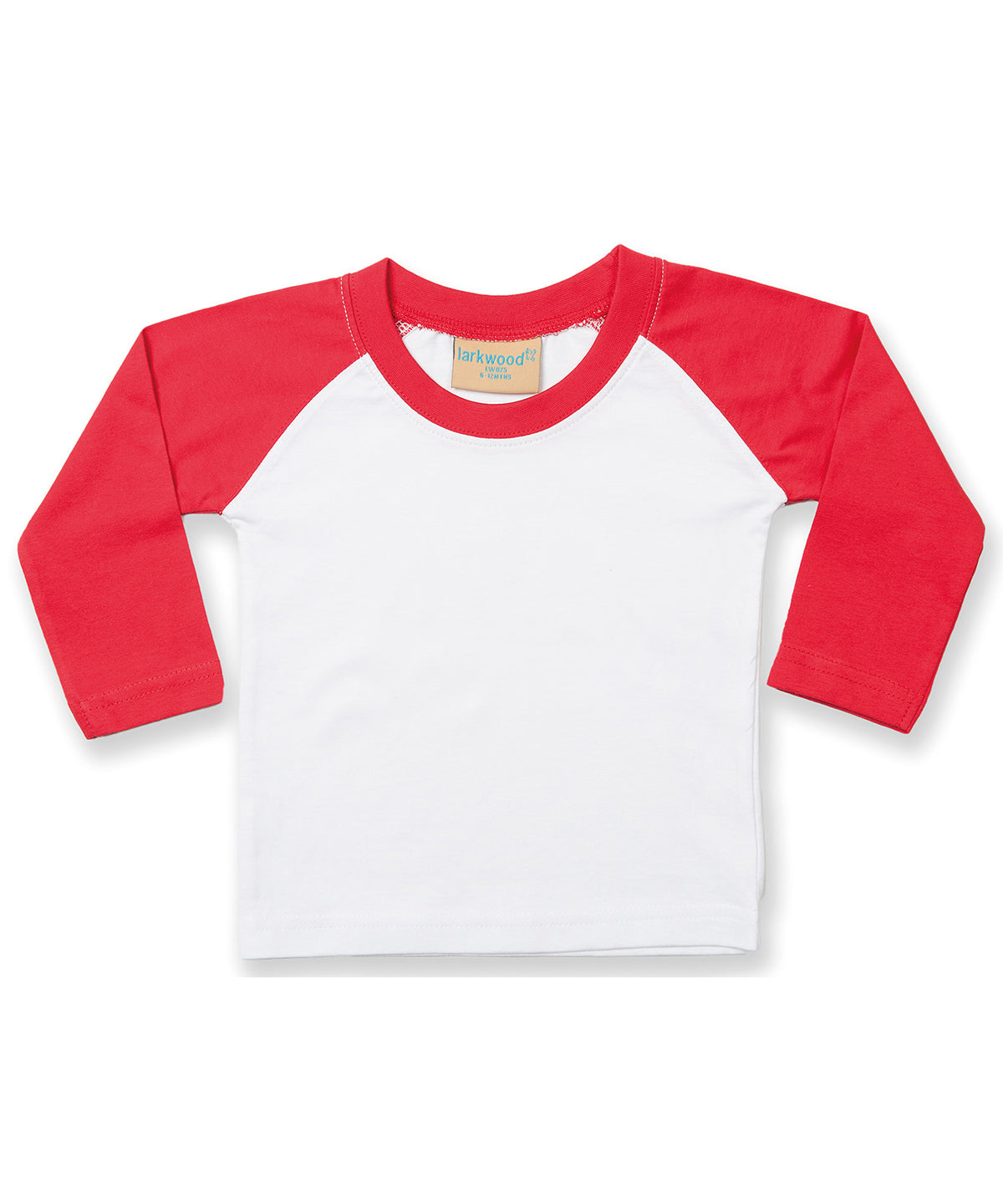 Larkwood Long Sleeve Baseball TShirt for Infants and Toddlers
