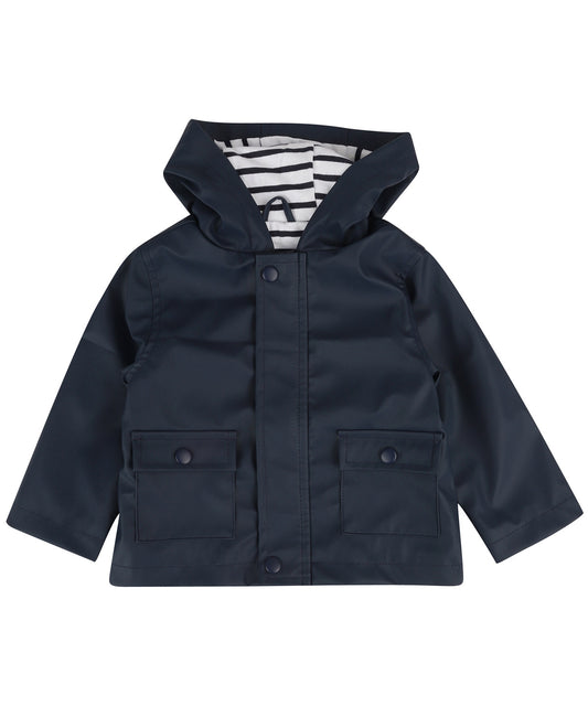 Larkwood Rain Jacket with Striped Lining for Infants and Toddlers