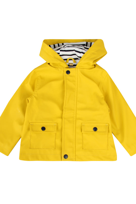 Larkwood Rain Jacket with Striped Lining for Infants and Toddlers