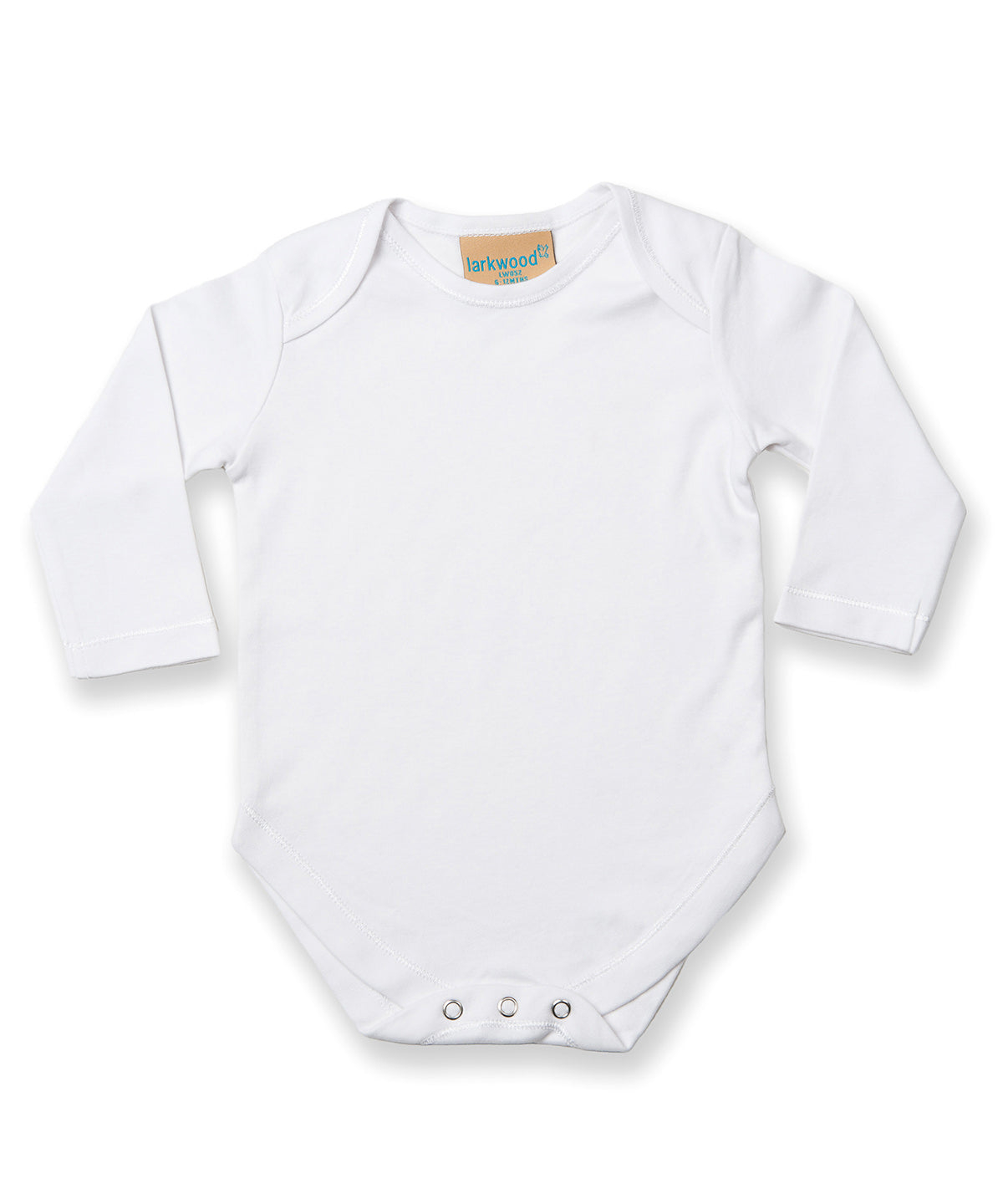 Premium Larkwood Long Sleeve Baby Bodysuit for Unisex Infants