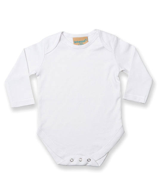 Premium Larkwood Long Sleeve Baby Bodysuit for Unisex Infants