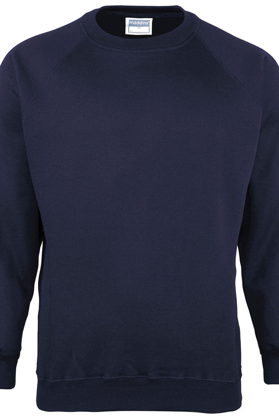 Maddins Coloursure Unisex Plus Size Sweatshirt for Adults