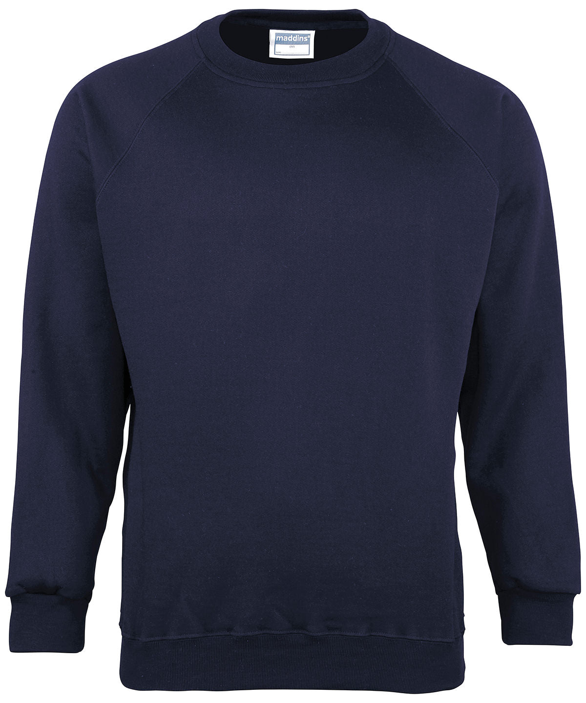 Maddins Coloursure Unisex Plus Size Sweatshirt for Adults