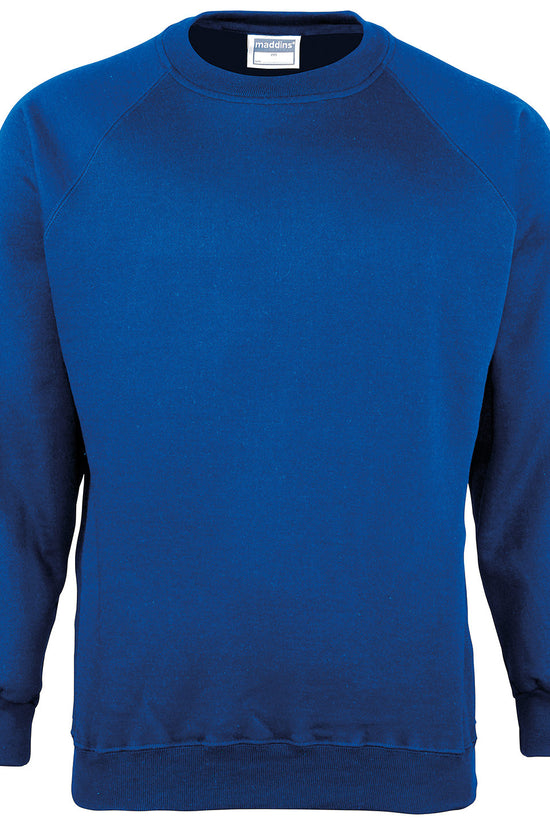 Maddins Coloursure Unisex Plus Size Sweatshirt for Adults