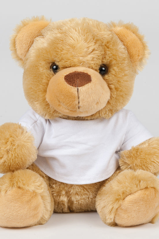 Mumbles Bear in a Tshirt Soft Toy for Infants and Kids