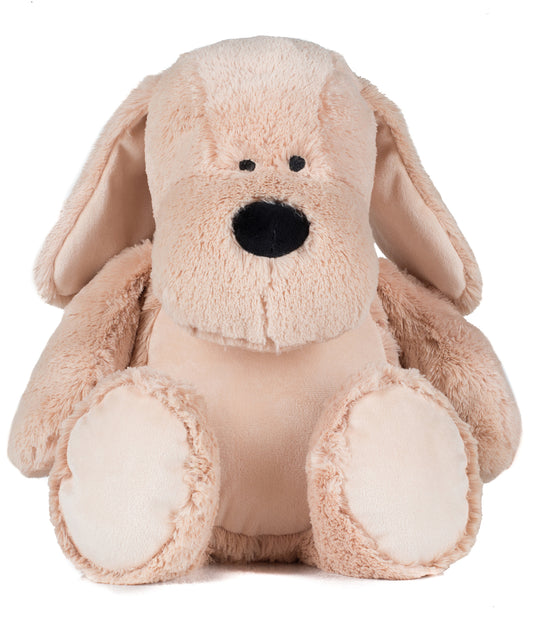 Mumbles Zippie Dog Soft Toy Floppy Ears Zip Access Plush Fur