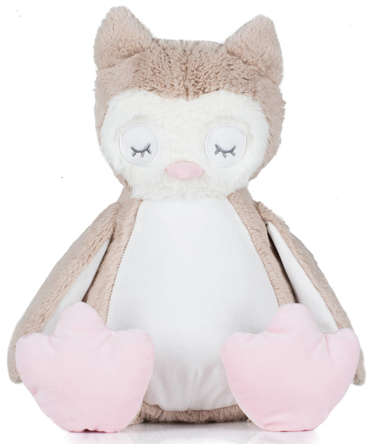 Mumbles Zippie Owl Soft Toy Plush InfantKids Gift