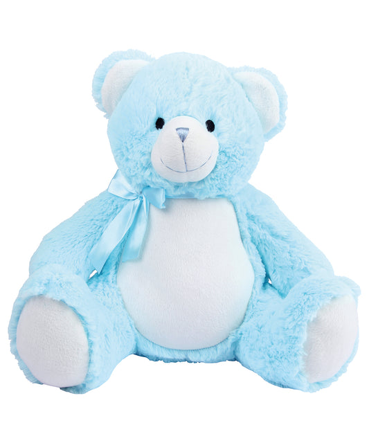 Mumbles Zippie Baby Bear Soft Toy Personalizable Infant Kids Gift