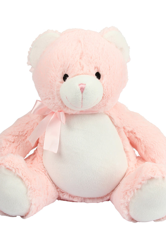 Mumbles Zippie Baby Bear Soft Toy Personalizable Infant Kids Gift