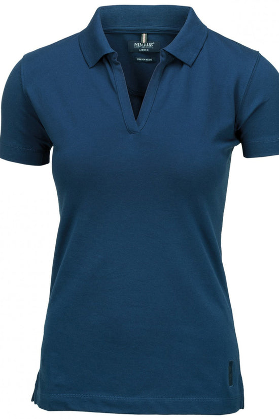 Luxurious Harvard VNeck Deluxe Polo for Women
