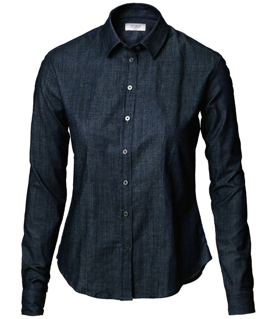 Nimbus Womens Torrance Denim Shirt Stylish Sustainable