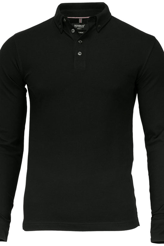 Nimbus Carlington Deluxe Long Sleeve Polo for Men
