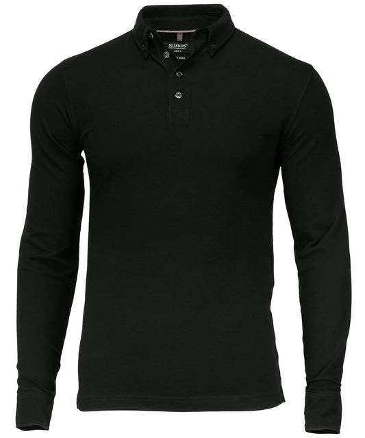 Nimbus Carlington Deluxe Long Sleeve Polo for Men