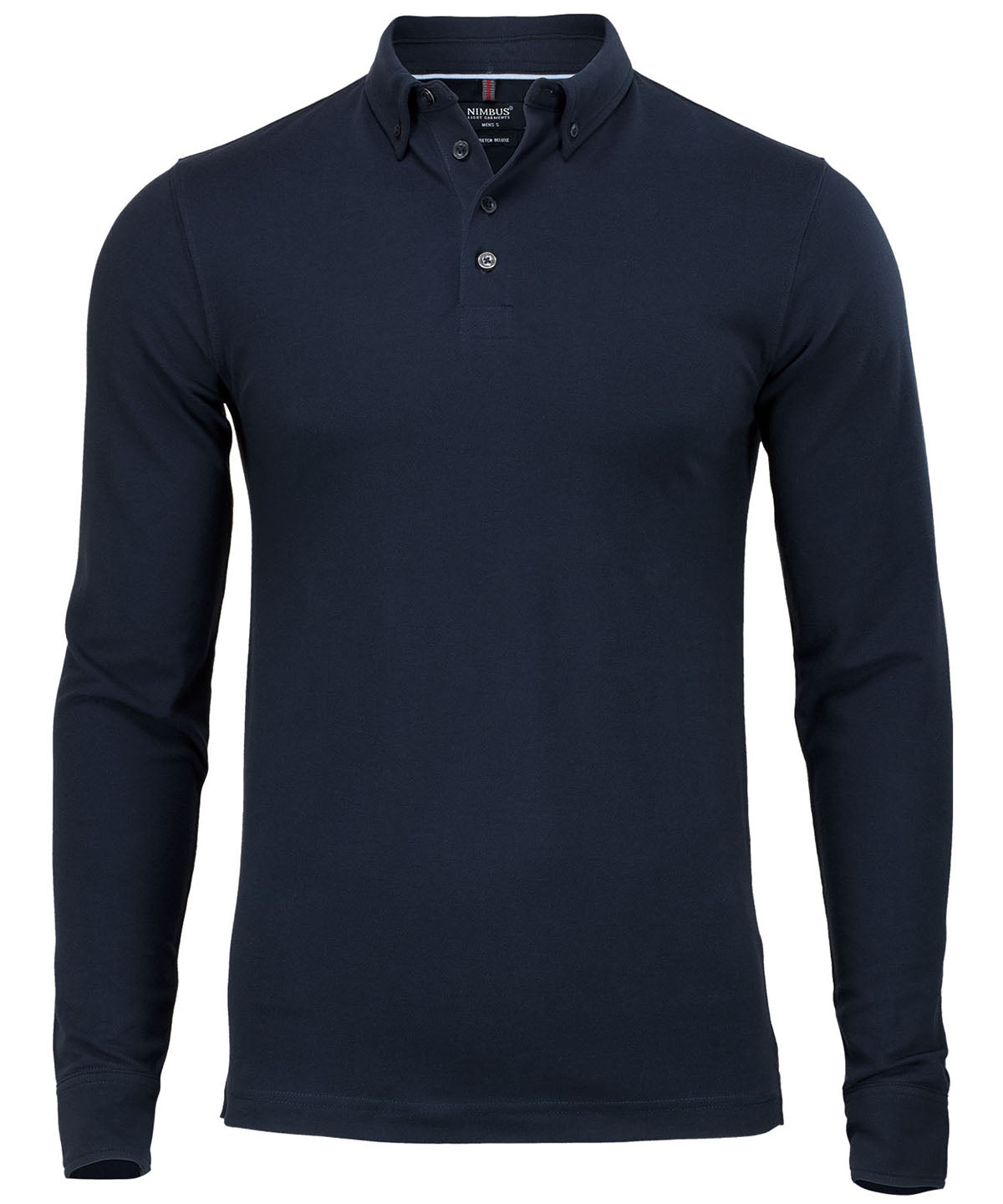 Nimbus Carlington Deluxe Long Sleeve Polo for Men