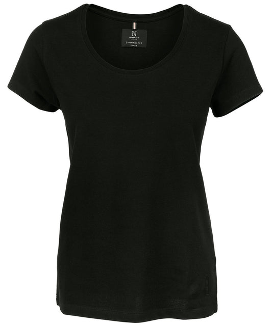 Nimbus Womens Danbury Pique Tee Organic Cotton TShirt