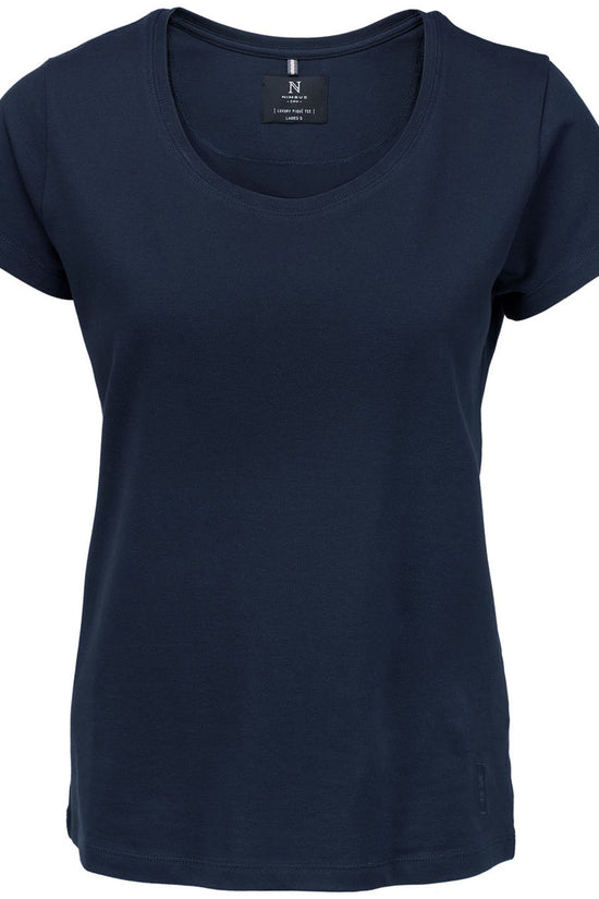 Nimbus Womens Danbury Pique Tee Organic Cotton TShirt