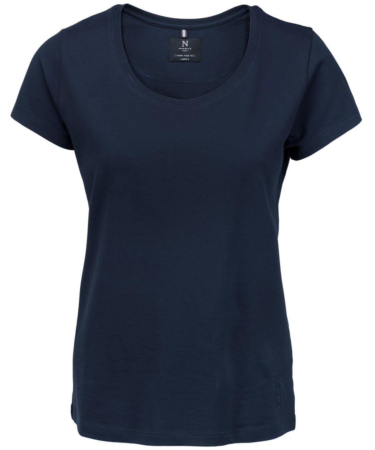Nimbus Womens Danbury Pique Tee Organic Cotton TShirt
