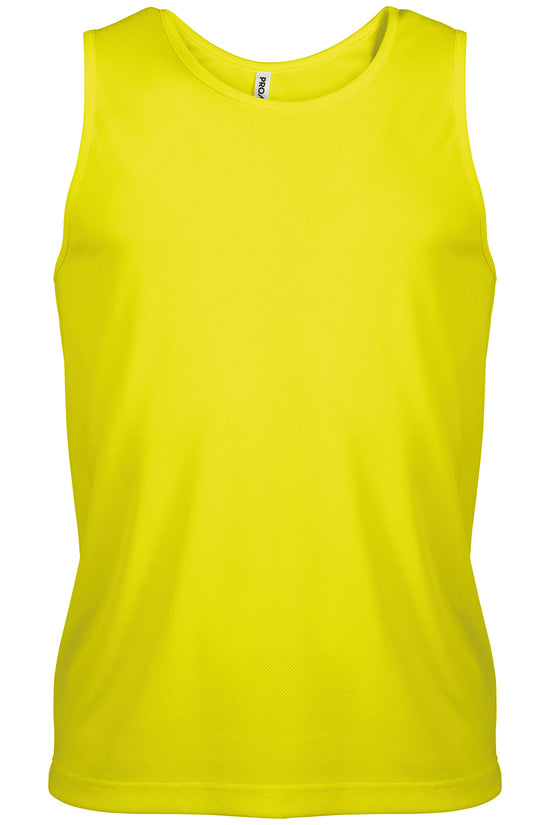 Kariban Proact Mens QuickDry Sports Vest Lightweight Athleisurewear