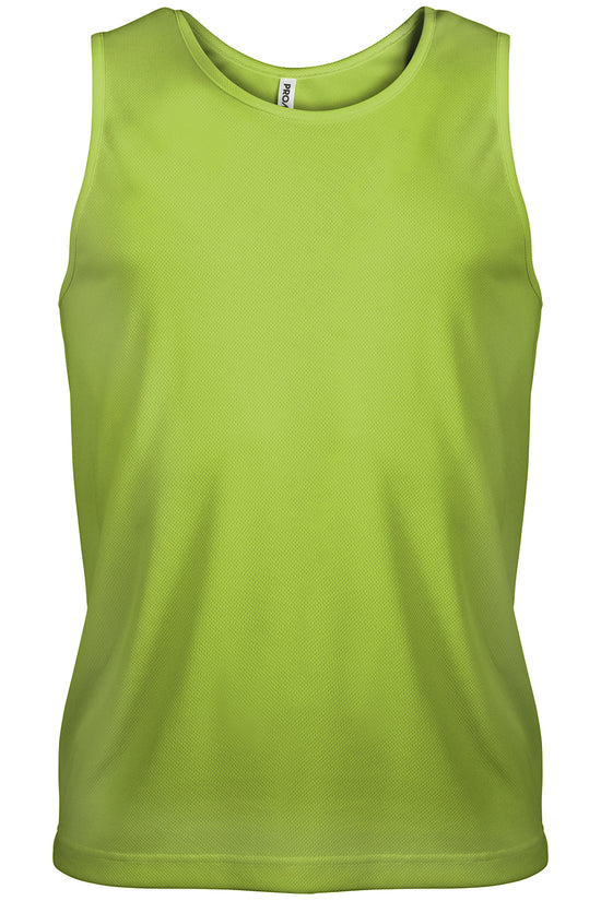 Kariban Proact Mens QuickDry Sports Vest Lightweight Athleisurewear