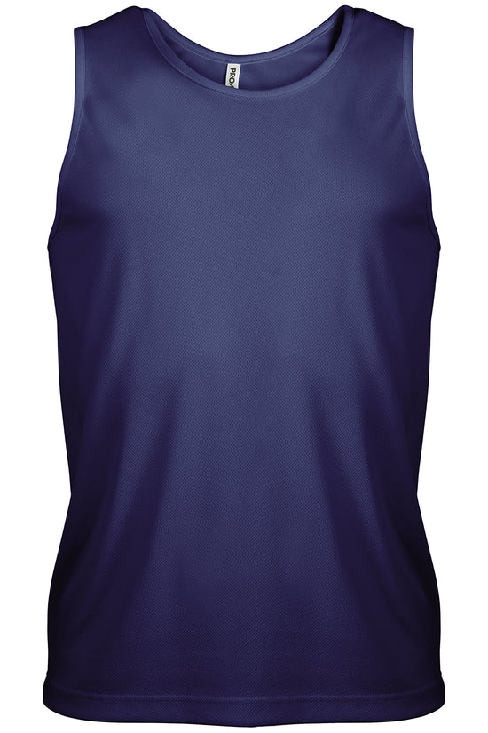 Kariban Proact Mens QuickDry Sports Vest Lightweight Athleisurewear