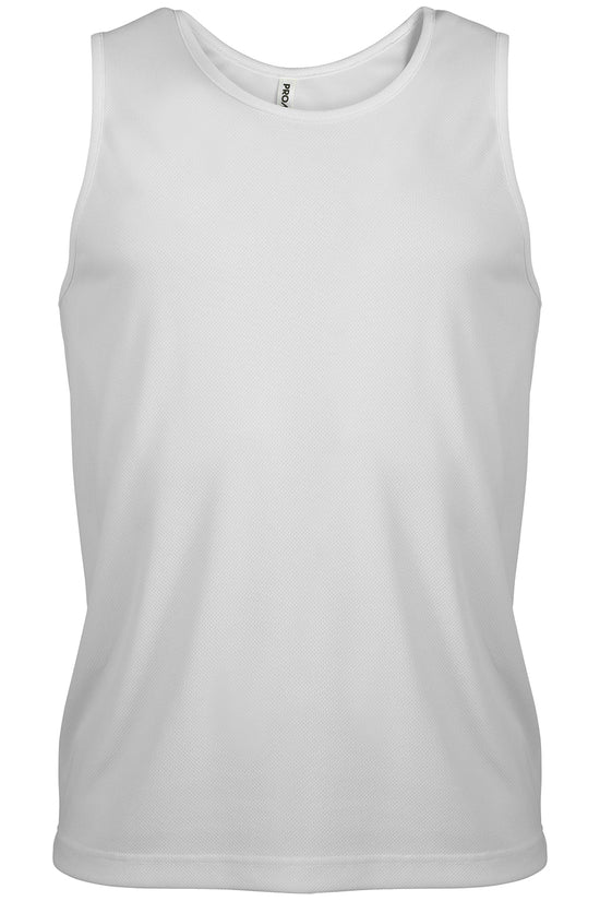 Kariban Proact Mens QuickDry Sports Vest Lightweight Athleisurewear