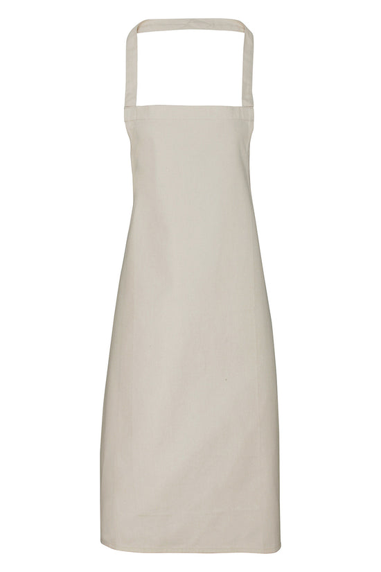 Organic Cotton Bib Apron Unisex Aprons for Adults