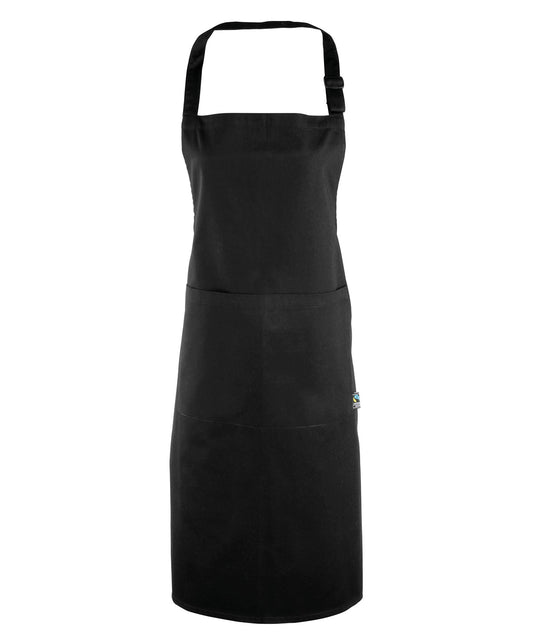 Fairtrade Certified Cotton Bib Apron for Ethical Adults