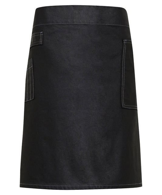 Denim Waist Apron with Waxed Finish