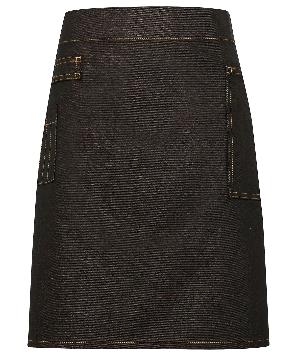 Denim Waist Apron with Waxed Finish