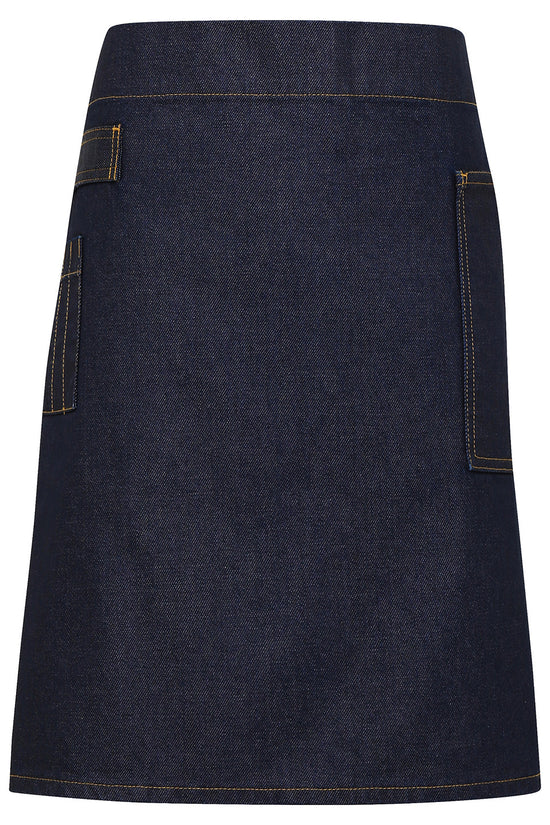 Denim Waist Apron with Waxed Finish