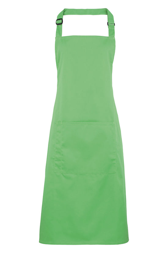 Premier Colours Bib Apron with Pocket Unisex Adult Apron