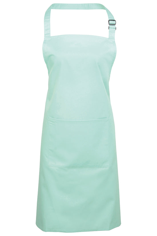 Premier Colours Bib Apron with Pocket Unisex Adult Apron