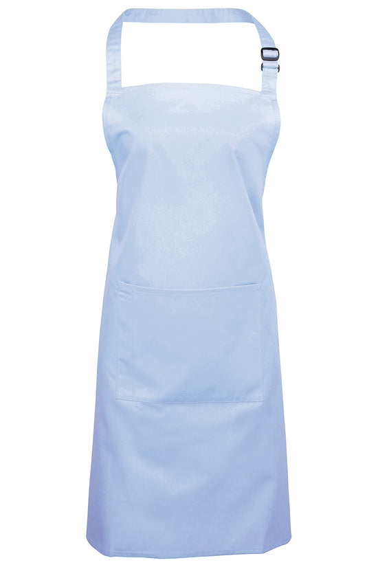 Premier Colours Bib Apron with Pocket Unisex Adult Apron