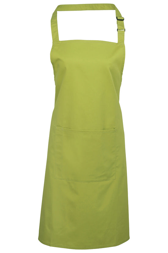 Premier Colours Bib Apron with Pocket Unisex Adult Apron
