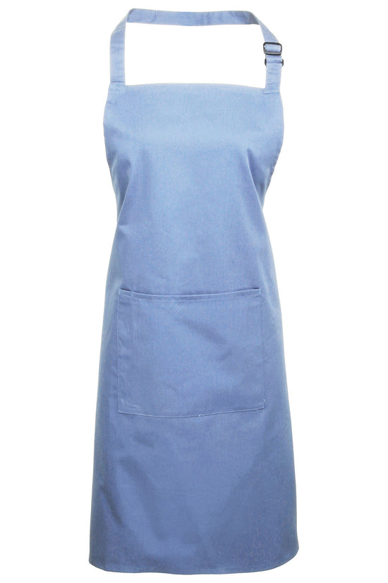 Premier Colours Bib Apron with Pocket Unisex Adult Apron