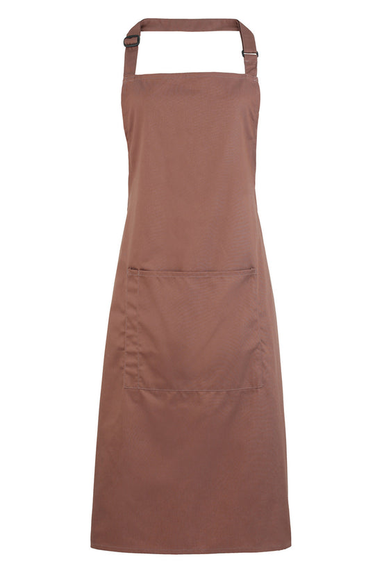 Premier Colours Bib Apron with Pocket Unisex Adult Apron