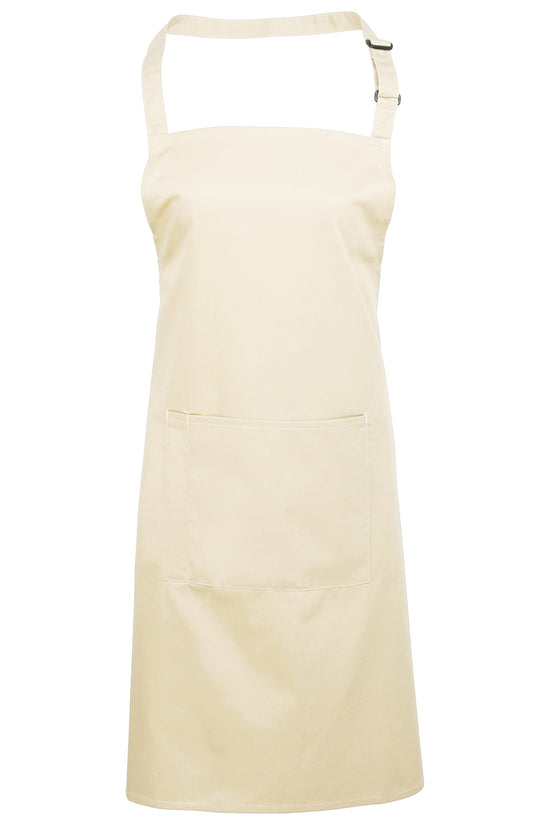 Premier Colours Bib Apron with Pocket Unisex Adult Apron