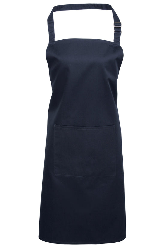 Premier Colours Bib Apron with Pocket Unisex Adult Apron
