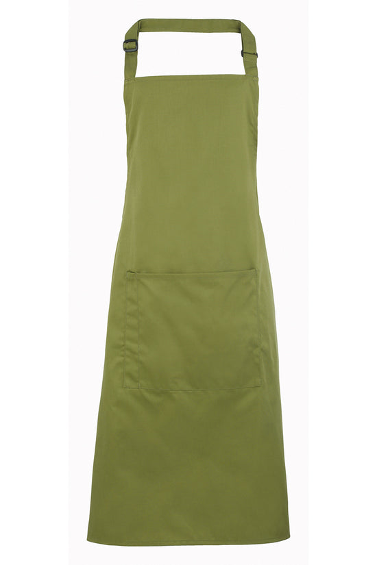 Premier Colours Bib Apron with Pocket Unisex Adult Apron